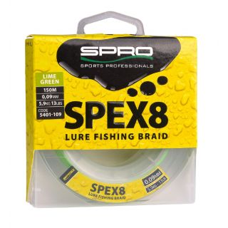 Spro Spex8 Braid Lime Green 0.24 mm 150M