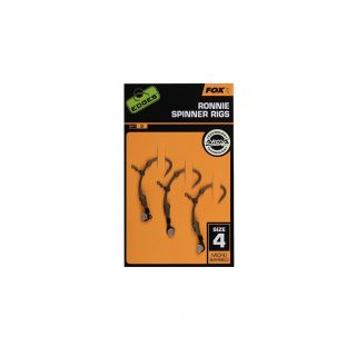 Fox Edges Medium Curve Ronnie Rig 3st. Size 4