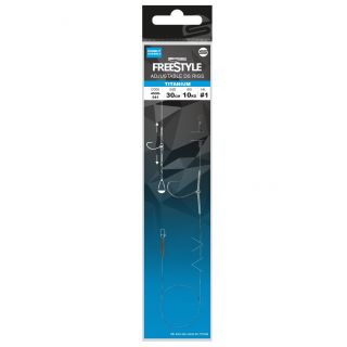 Spro Freestyle Titanium Adjustable DS Rig 0.40 mm Size 4 50Cm
