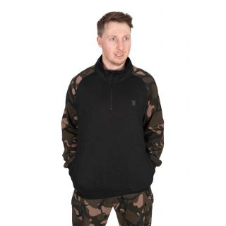 Fox LW Black / Camo Qtr Zip X-Large