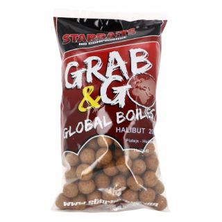 Starbaits Grab & Go Global Boilies 14mm 1Kg Halibut
