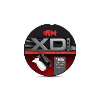 Spomb XD Pro Braid Grey 8+1 String 0.14mm 16lb