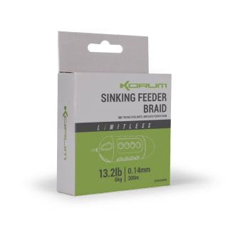 Korum Limitless Sinking Feeder Braid 0.16mm 300m