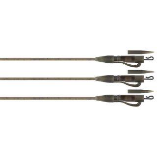 Fox Edges Naturals Tubing Leadclip Ready Rigs Size 7 3pc.