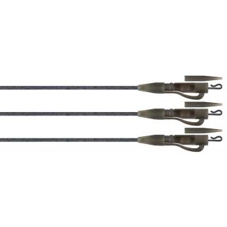 Fox Edges Tungsten Tubing Leadclip Ready Rigs Size 7 3pc.