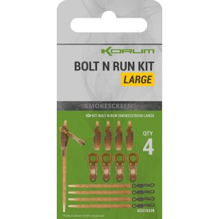 Korum Smokescreen Bolt & Run Kit Large