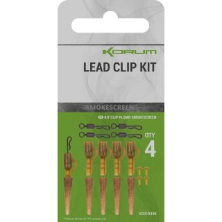 Korum Smokescreen Lead Clip Kit
