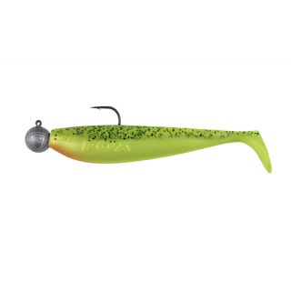 Fox Rage Loaded Zander Pro Shad 10cm UV Lemon Tiger 3/0 10 gr