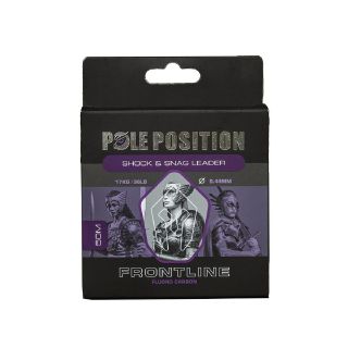 PolePosition Shock & Snag Leader Frontline Fluoro Carbon  36lb 0,44mm 50m