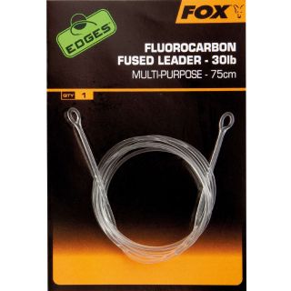 Fox Fluorocarbon Fused Leader 30Lb 75cm No Swivel