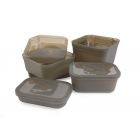 Avid Bait Tub Size Tub With Lid & Divider Large