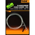 Fox Fluorocarbon Fused Leader Kwik Change size 10
