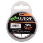 Fox Illusion Soft Hooklink Trans Khaki 12 lb/0.30mm 50m
