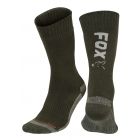Fox Thermolite Long Socks Green & Silver Thermosokken 40-43