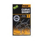 Fox Edges Armapoint Curve Shank Short Size 6 10St.