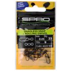 Spro Mb Snagless + Rolling Swivel 2+6 - 9St