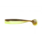 Lunker City Shaker 4.5inch / 11,25Cm 8st. Brown Pepper / Chart. Silk Belly