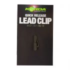 Korda Quick Release Lead Clips  Weed / Silt