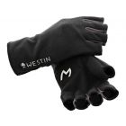 Westin Half Fleece Gloves Carbon Black Medium
