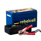 Rebelcell Set: 12V7AH AV accu + 12.6V4A acculader