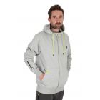 Matrix Full Zip Hoody Marl Grey / Lime (Black Edition) X-Large