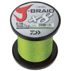 Daiwa J-Braid X8E chartreuse 100m 0.06 mm 4kg