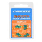 Cresta Smooth Dacron Connectors Medium (1,2 - 3,0mm)