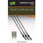Fox Naturals Submerged Leaders 30 lb 13.6kg 3st.