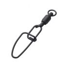 Madcat Stainless BB Swivels With Crosslock Snap Black 3st. Size 2 - 75 kg