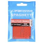 Cresta Spaghetti Balls 15St. Fluo Orange