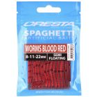 Cresta Spaghetti Worms 15St. Blood Red