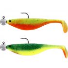 Westin ShadTeez 9 cm Rigged with 7 gr 4/0 Jig 2st. Clear Water Mix 1