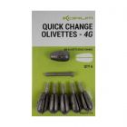 Korum Quick-Change Olivettes 5,0 gr 6st.