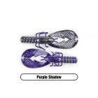 X Zone Muscle Back Finesse Craw 3,25inch 8,25 cm 8st. Purple Shadow