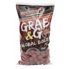 Starbaits Grab & Go Global Boilies 14mm 1Kg Spice