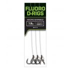 Fox Carp Ready Rigs Fluoro D-Rig Size 4 3st.
