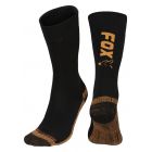Fox Thermolite Long Socks Black & Orange Thermosokken 44-47