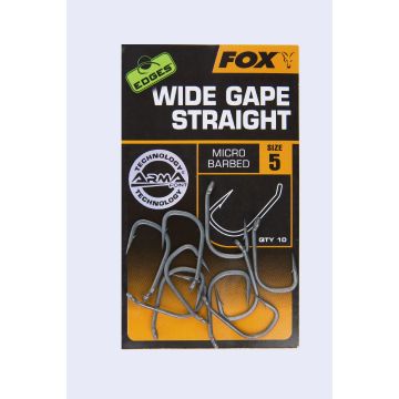 Fox Edges Armapoint Wide Gape Straight Size 6 10St.