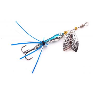 Spro Larva Mayfly Spinner Treble 5Cm 4Gr Cartreuse Blue