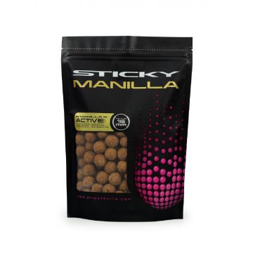 Sticky Baits Manilla Active Shelf Life Boilies 16mm 1Kg