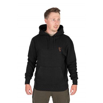 Fox Collection Hoody Black & Orange Medium