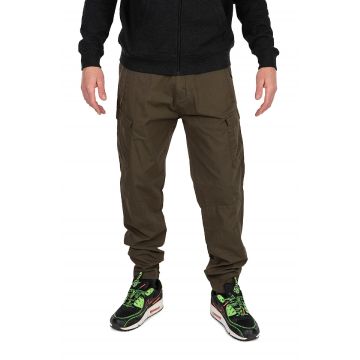 Fox Collection Lightweight Cargo Trouser Green & Black Large