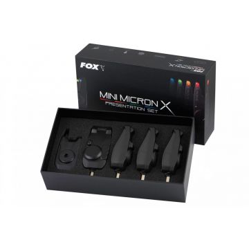 Fox Mini Micron X 4 Rod Beetmelderset
