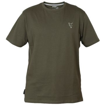 Fox Collection Green Silver T-Shirt Small