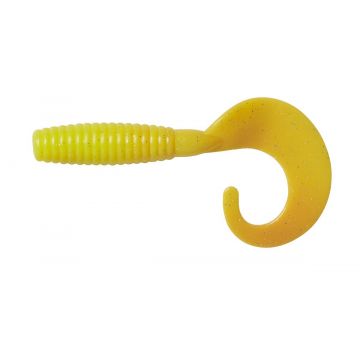 DAM Grup Curl Tail 7 cm  UV Yellow Shiner