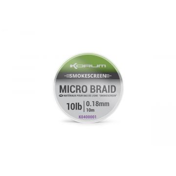 Korum Smokescreen Micro Braid 10m 0,18 mm 10 lbs
