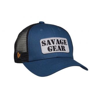 Savage Gear Logo Badge Cap Teal Blue