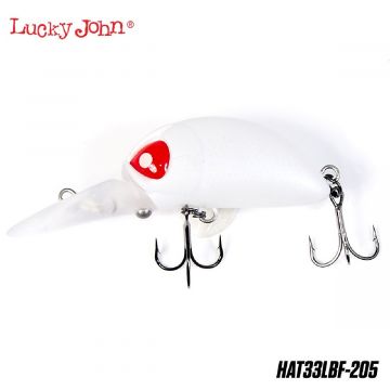 Lucky John Haira Tiny Plus One 44LBF 4,4 cm Floating 205 / Snow White