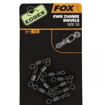 Fox Edges Kwik Change Swivels Size Size 10