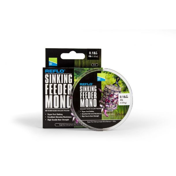 Preston Reflo Sinking Feeder Mono 150m 0.20 mm 5 lbs main product photo